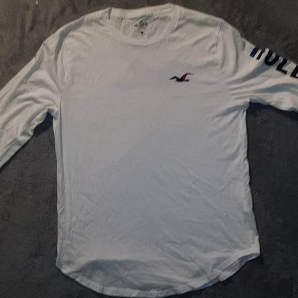 Hollister White Longsleeve
